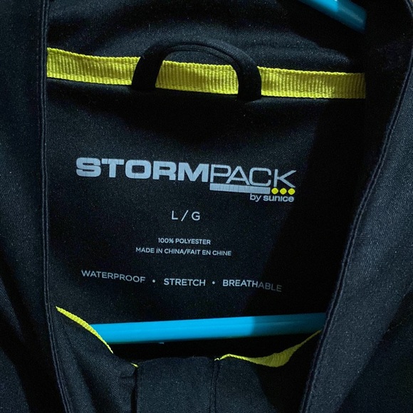 Stormpack By Sunice Water Proof Golf Jacket Mens L Large - Picture 3 of 3